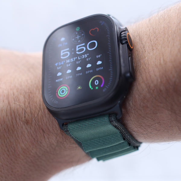 Alpine Loop with Black Hardware for Ultra 2 & Series 10