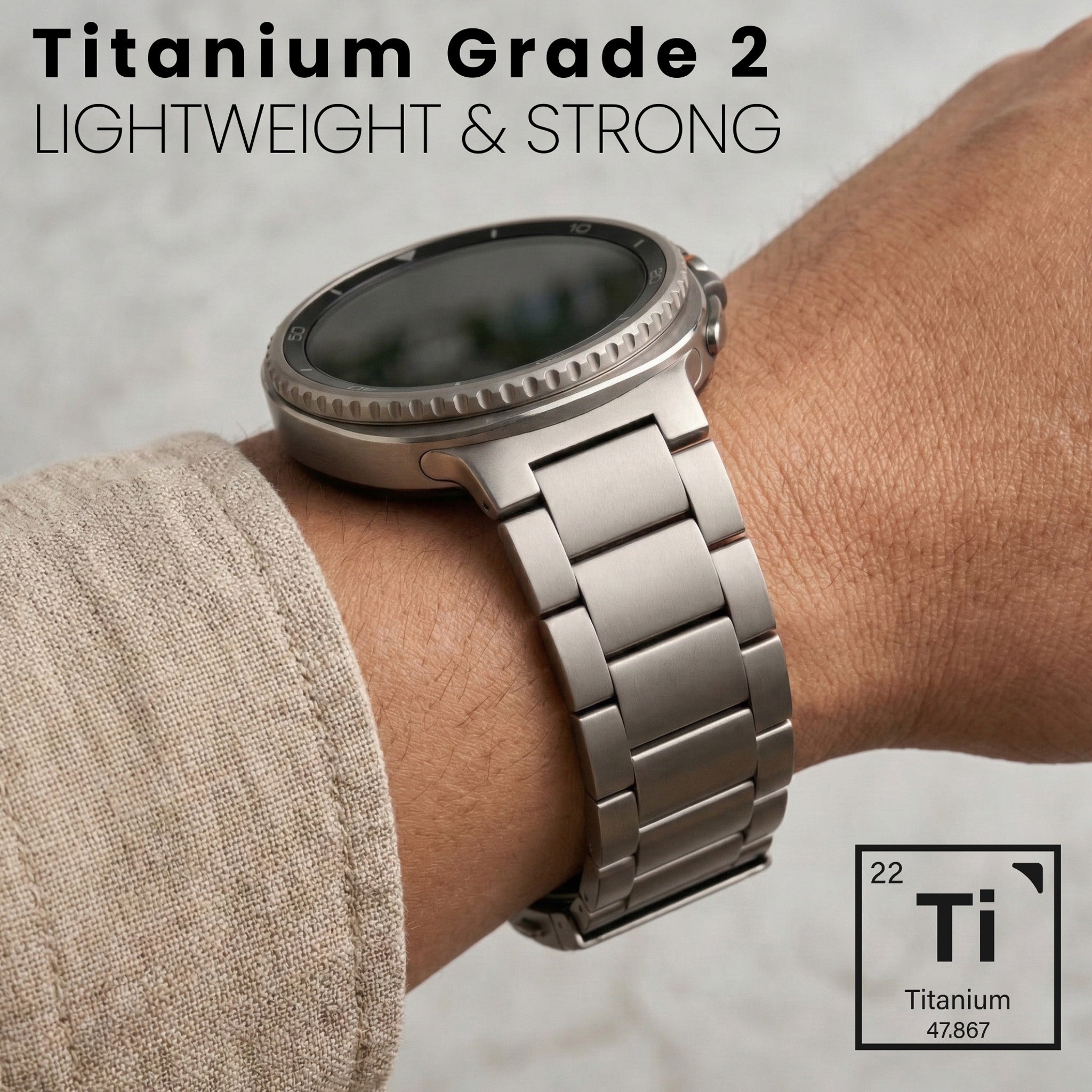 Titanium Band for Galaxy Watch 8 Classic & Watch8