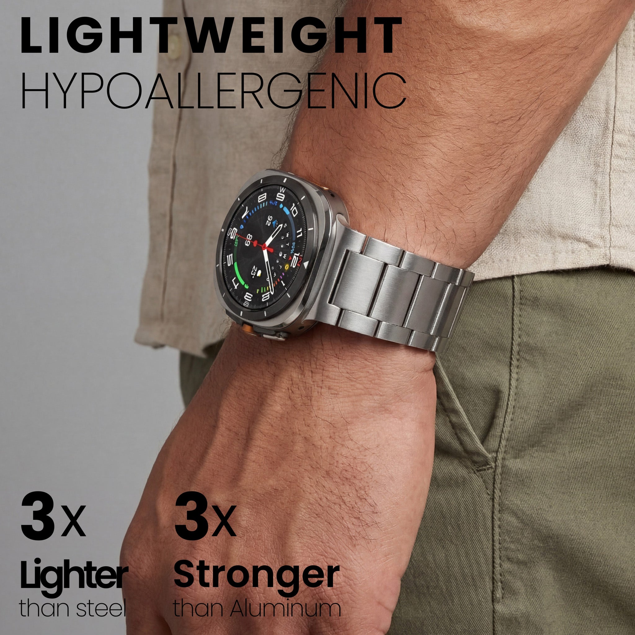 Titanium Band for Samsung Galaxy Watch Ultra 47mm