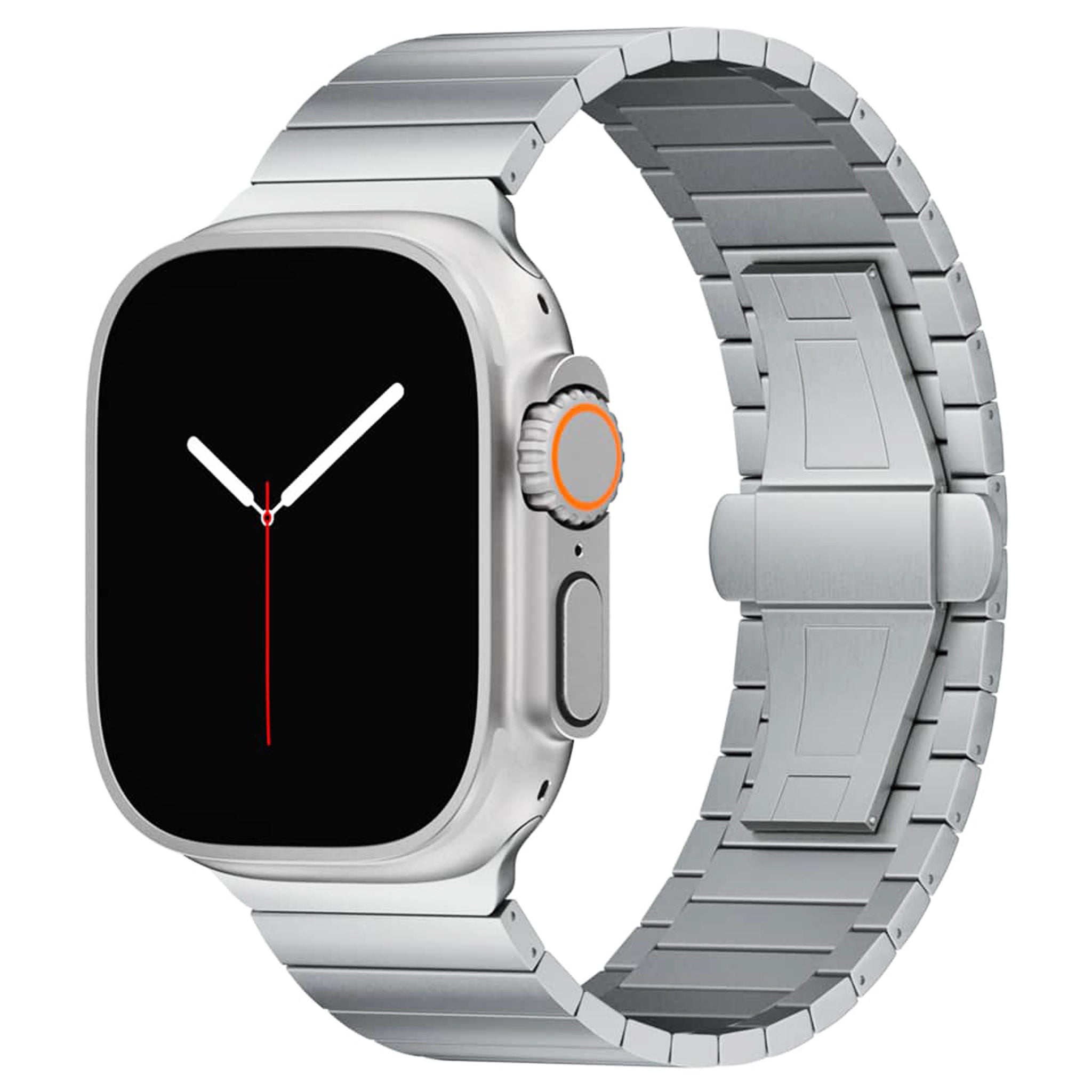 Titanium Color Strap For Apple Watch Band Ultra 2 49mm 9 8 7 6 5 4