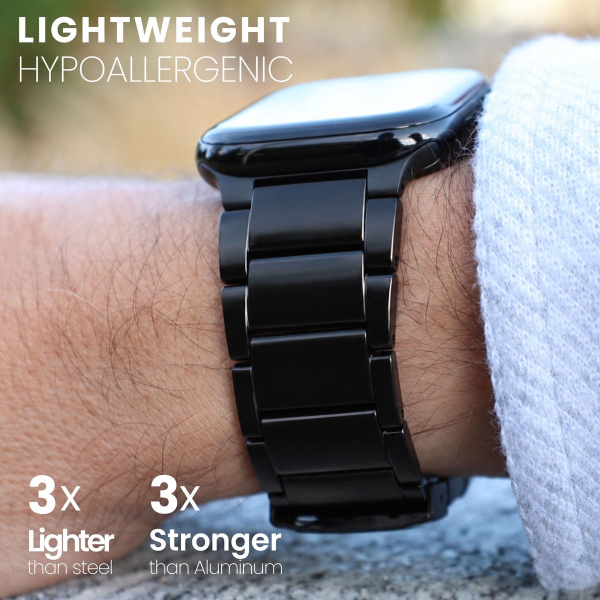 Titanium Band for Apple Watch Series 12 & 11-10