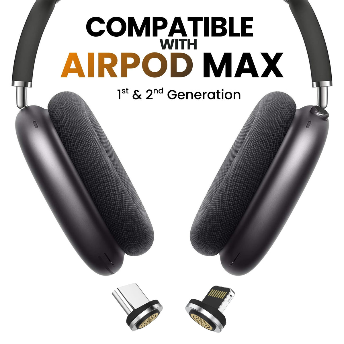 Wireless Charging Dock for AirPods Max