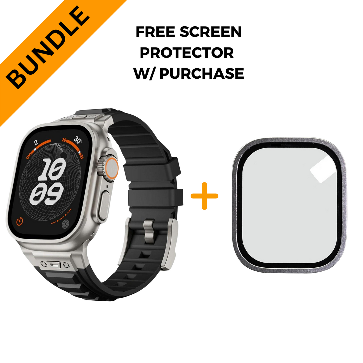 Tactical Band w/ FREE Apple Watch Ultra Screen Protector