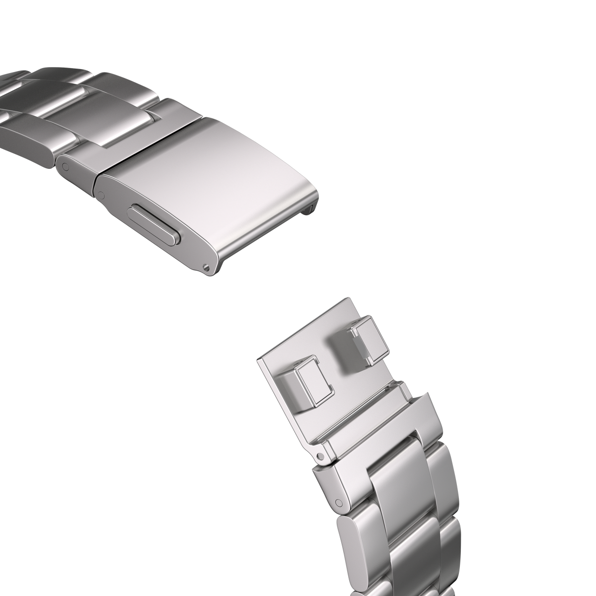 Titanium Oyster Series 2 - Titanium Band for Apple Watch Ultra 2 with Magnet Buckle and Quick Release Links
