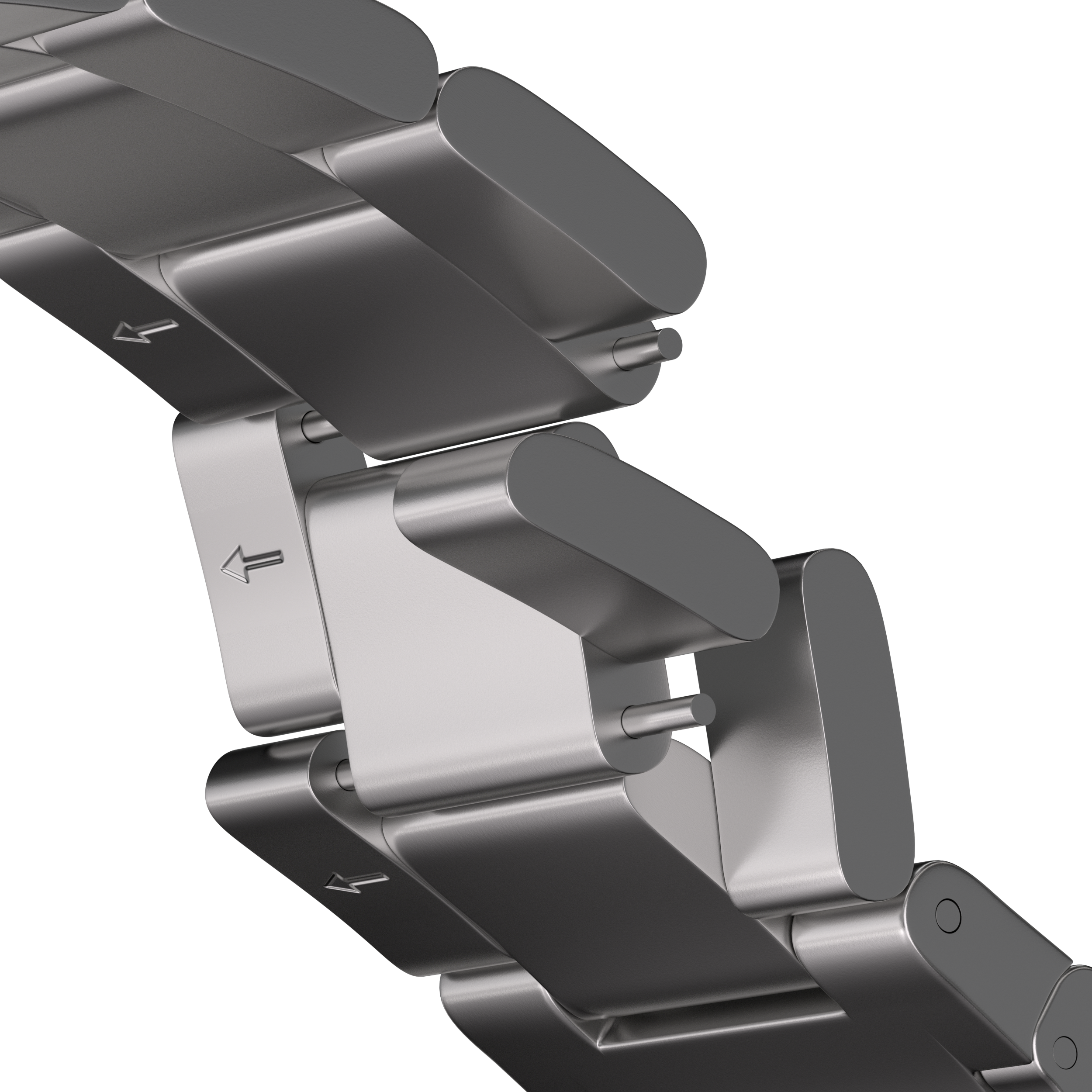 Titanium Band for Apple Watch Ultra 3/2/1 49mm - Magnet Buckle - Easy Resize Tool-Free Links