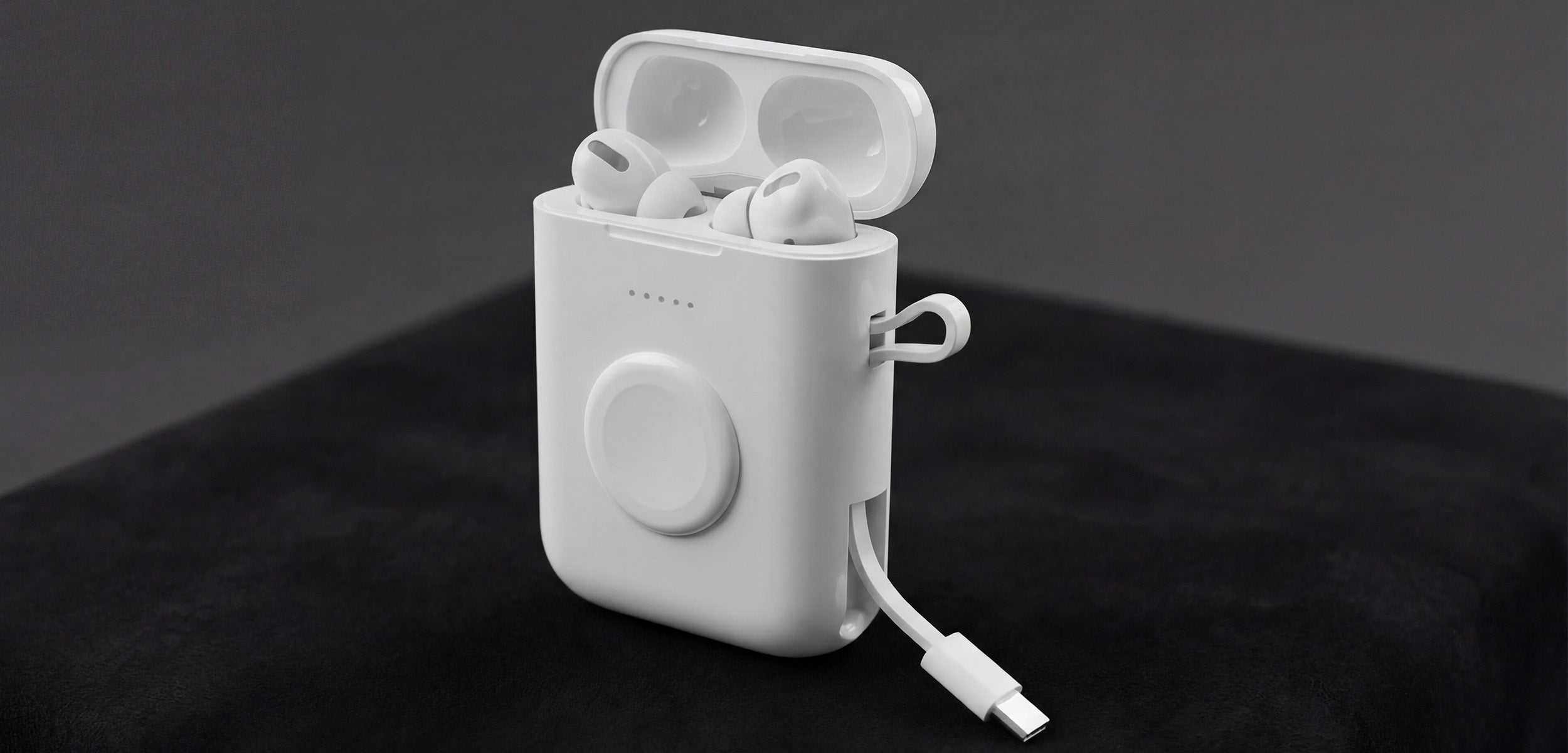 PowerBank Replacement Case for AirPods Pro - 4-in-1 Charger for iPhone