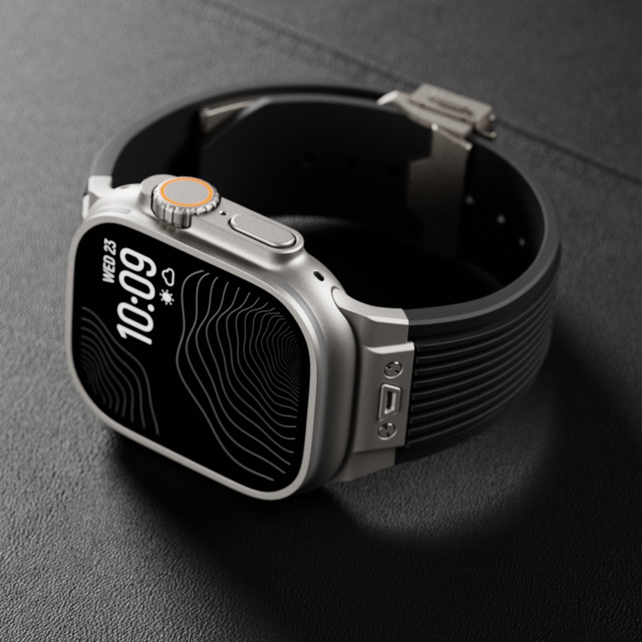 Precision Silicone Band for Apple Watch Ultra 2/1 49mm - Ultra Supply Co