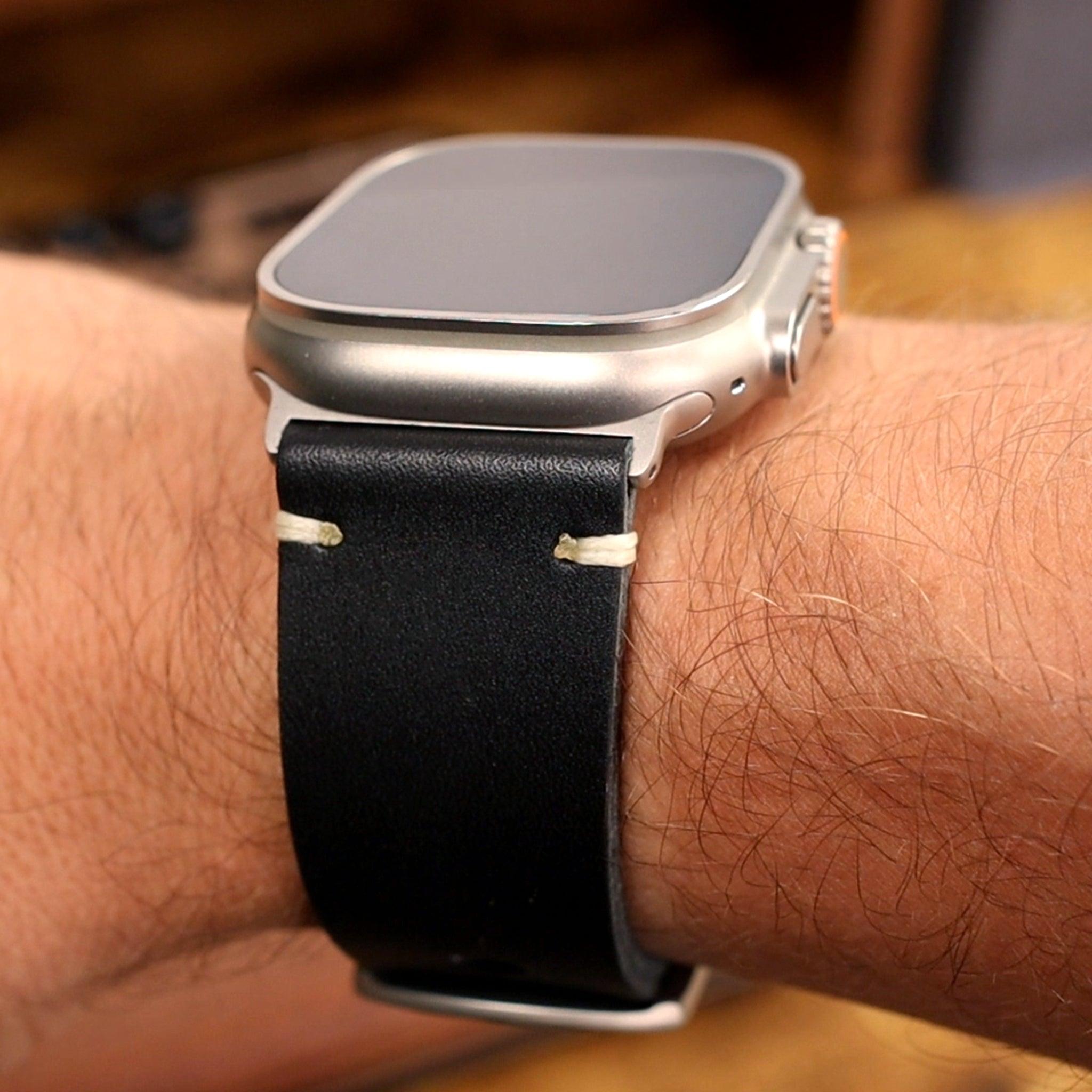 Vintage Leather Strap for Apple Watch Ultra 2 & Series 10 - Ultra Supply Co