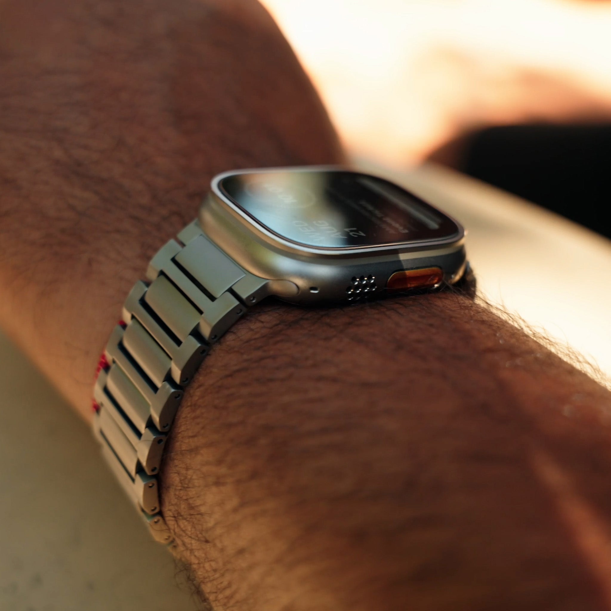 Titan G4 Titanium Band natural finish