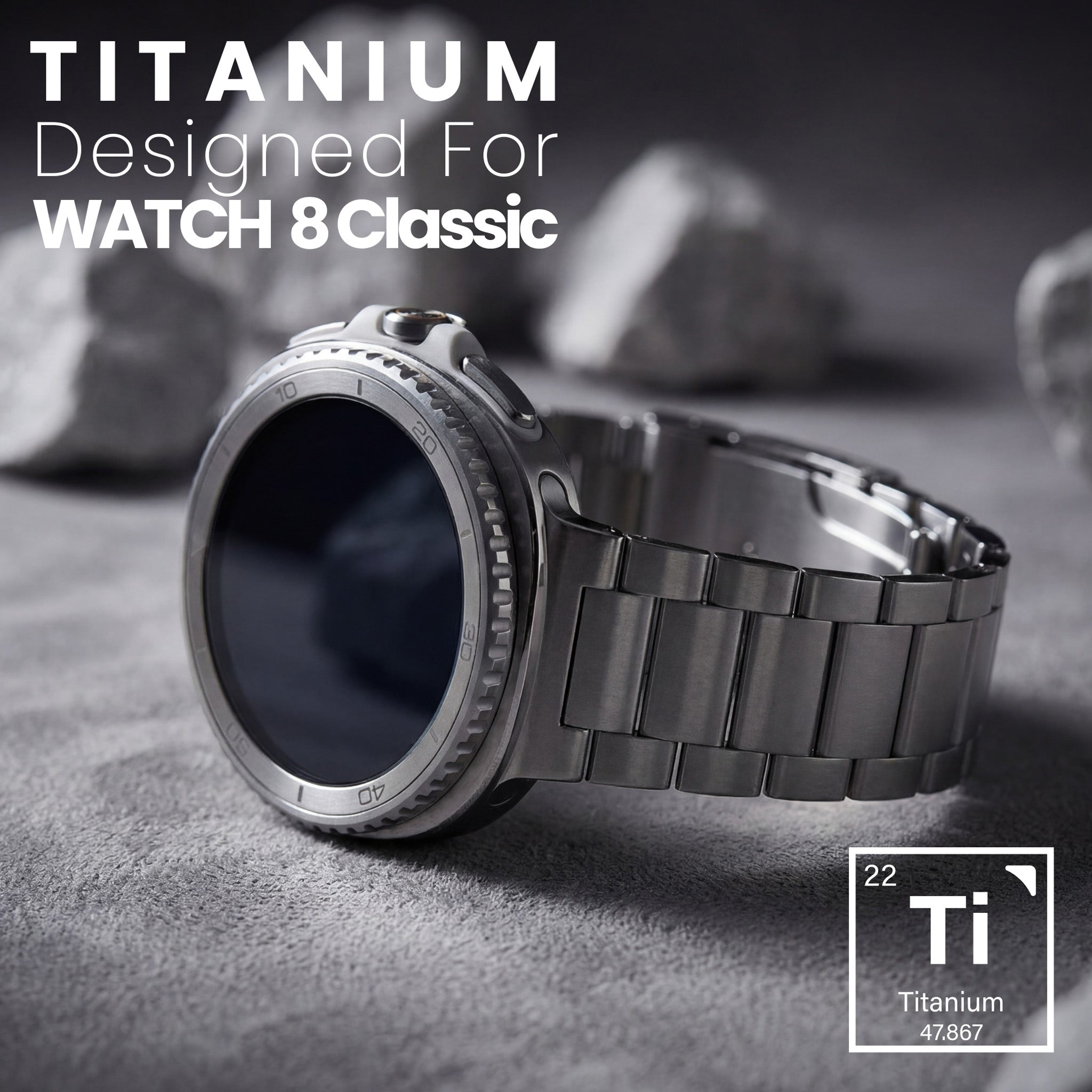 ウルトラサン Titanium Band for Galaxy Watch 8 Classic & Watch8