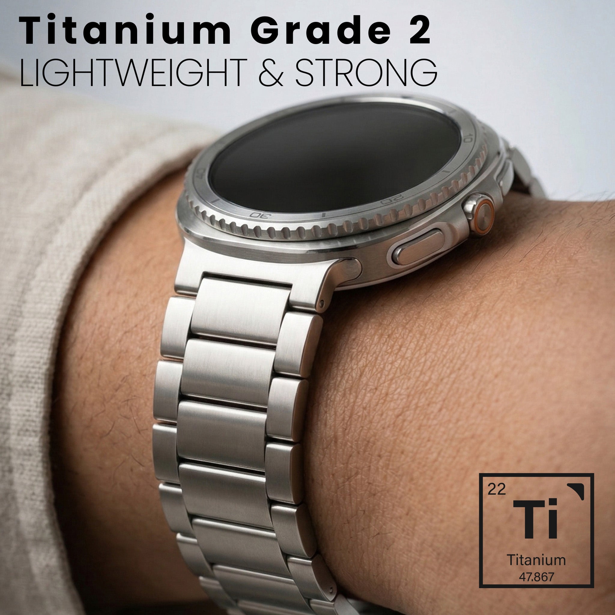 Titanium Band for Galaxy Watch 8 Classic & Watch8