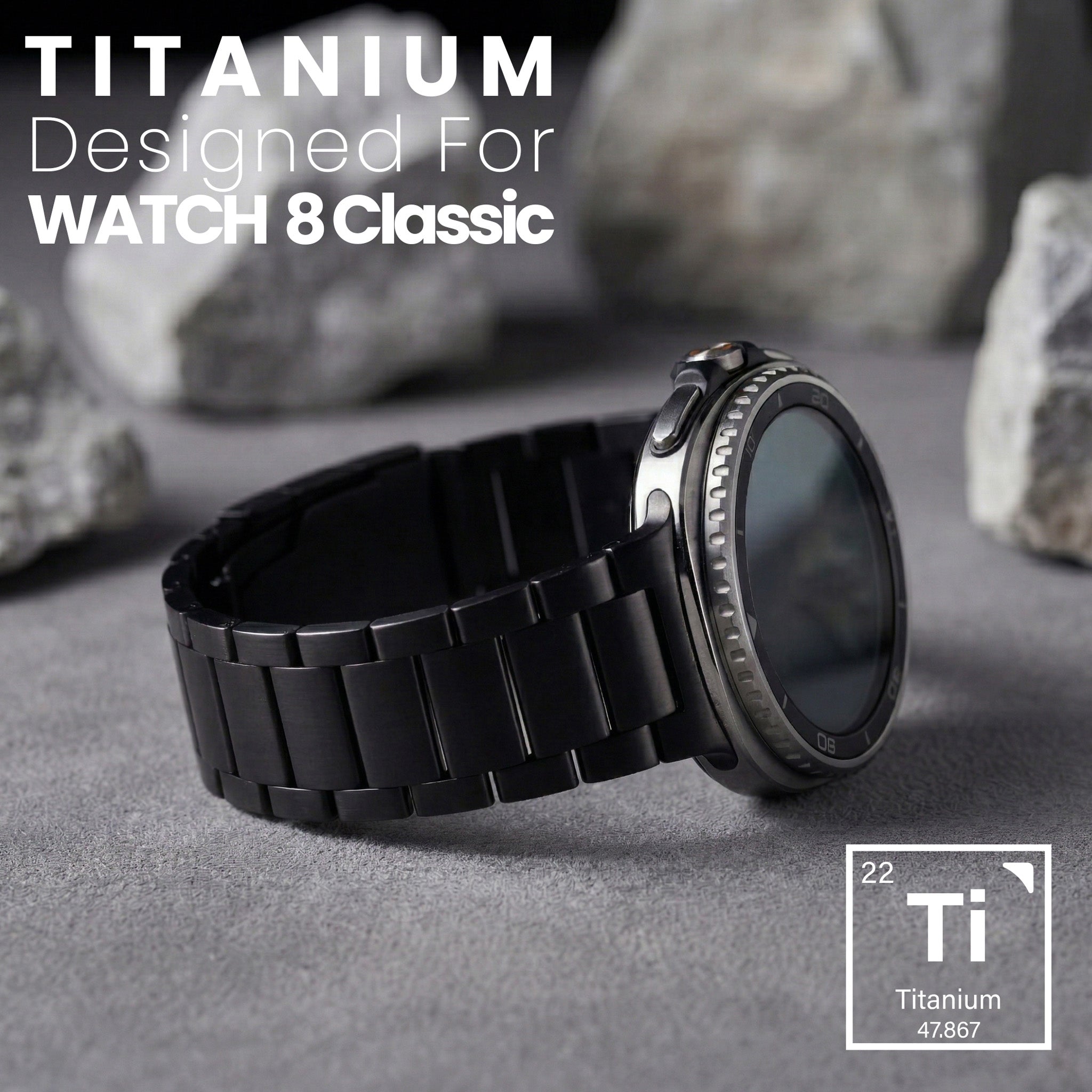 Titanium Band for Samsung Galaxy Watch 9, Watch 8 & Watch 8 Classic