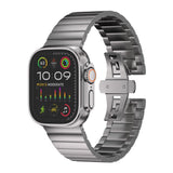 Grade 2 Titanium Link Band for Apple Watch Ultra 2 and Series 10 - Ultra Supply Co