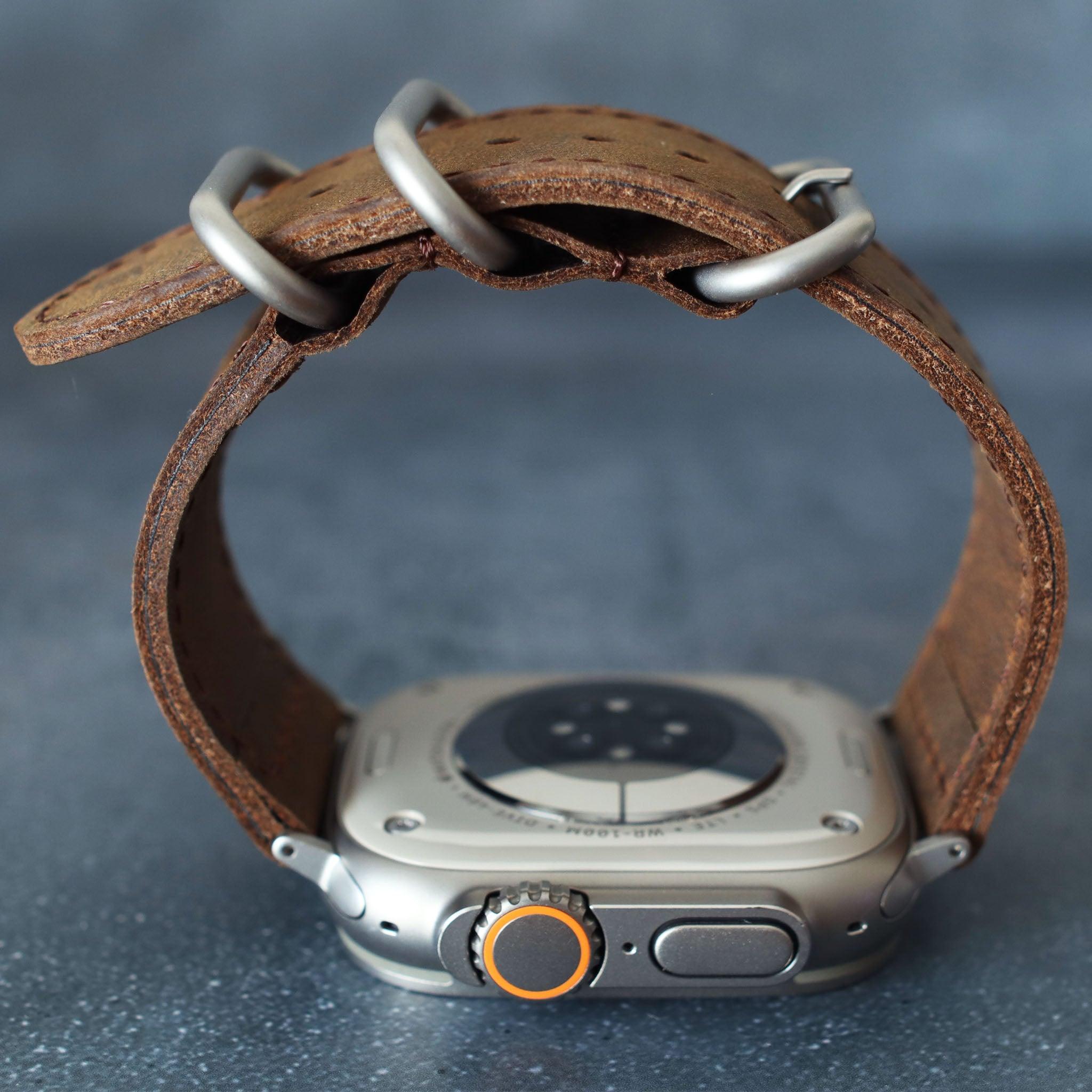 Ultra 2 Leather Strap for Apple Watch Ultra 2 & Ultra 1 Ultra Supply Co