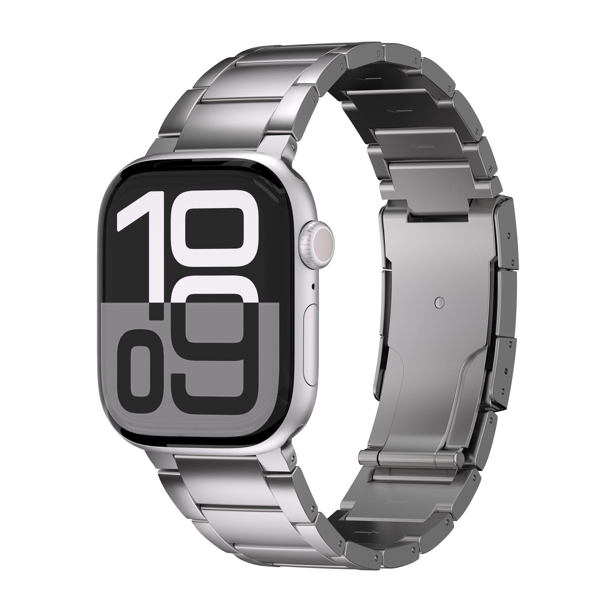 Titanium Band for Apple Watch Series 10 (46mm/42mm) – Ultra