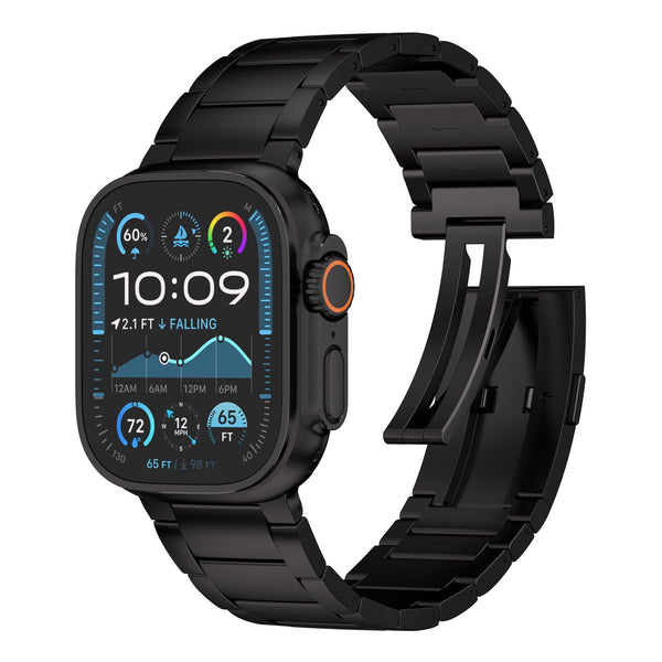 Titanium Band 2nd Gen - Upgraded Folding Buckle for Apple Watch Ultra 2/49mm - Ultra Supply Co